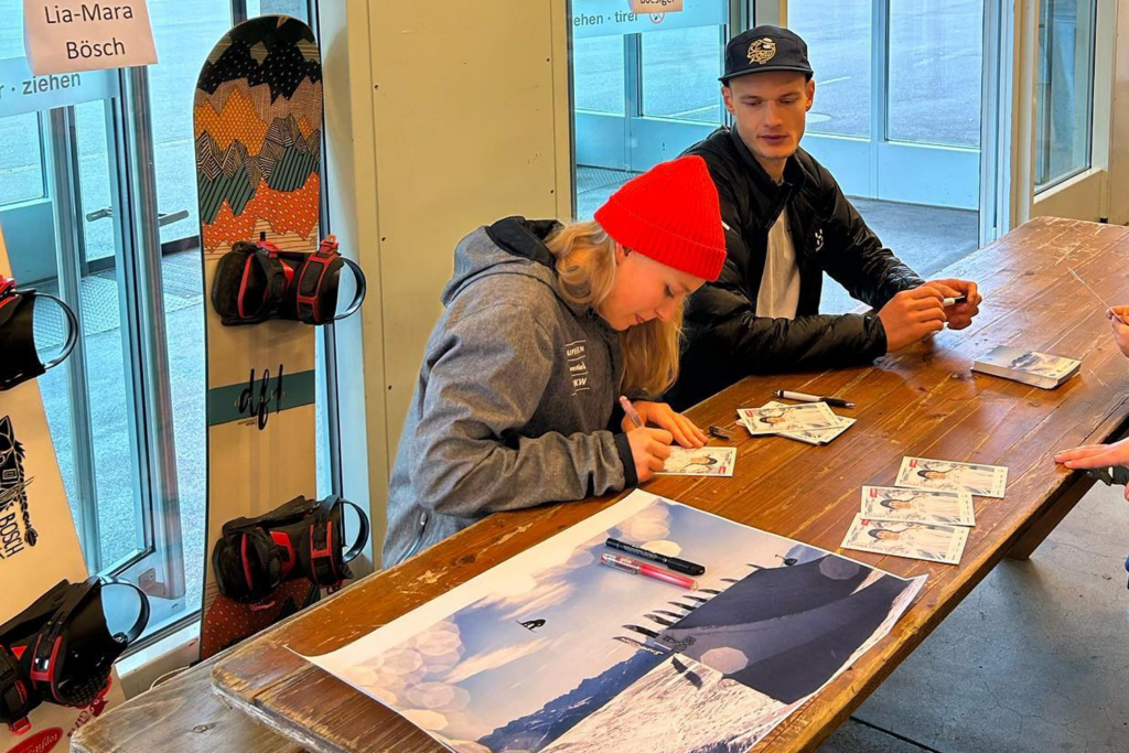 Autogrammsession Snowboard Pros Autogrammsession Snowboard Pros